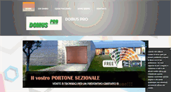 Desktop Screenshot of domuspro.it